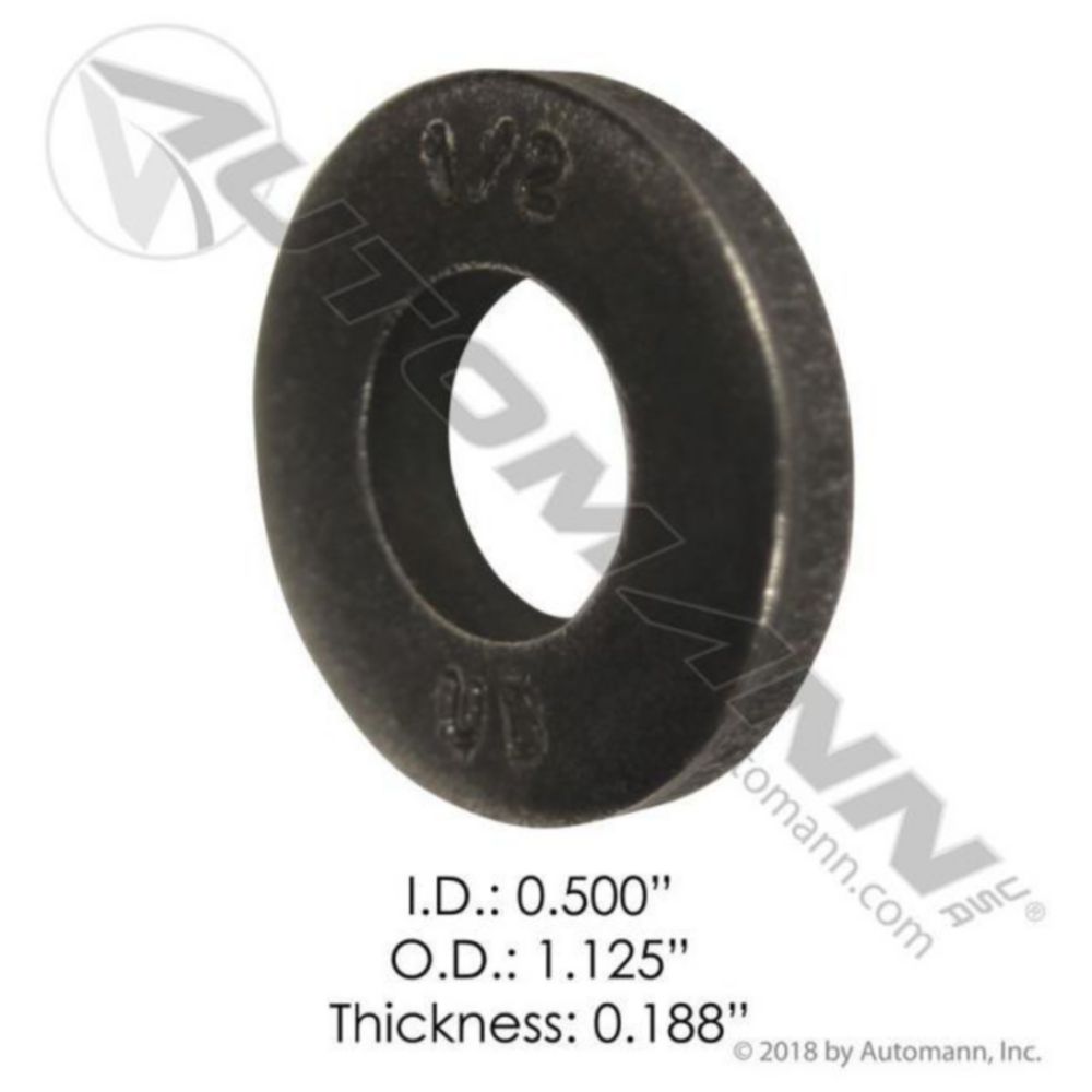 Automann U Bolt Washer 1/2in