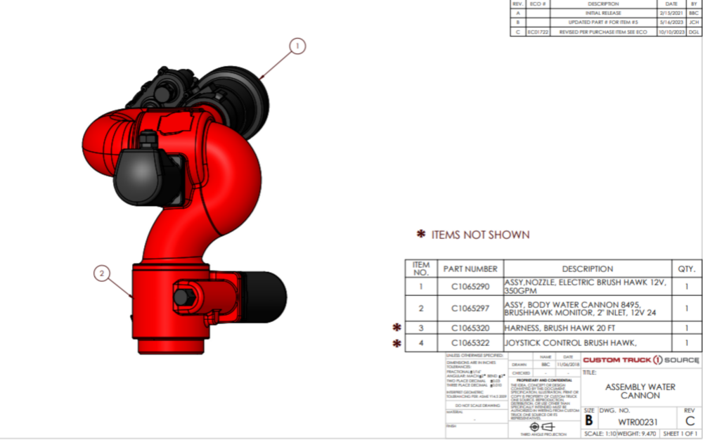 12V ADJUST NOZZLE TOGGLE BOX