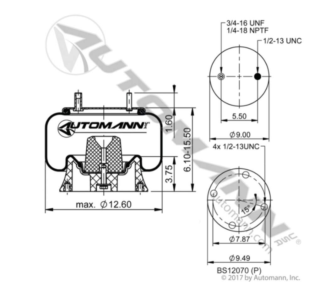 Phoenix Air Spring Rolling Lobe