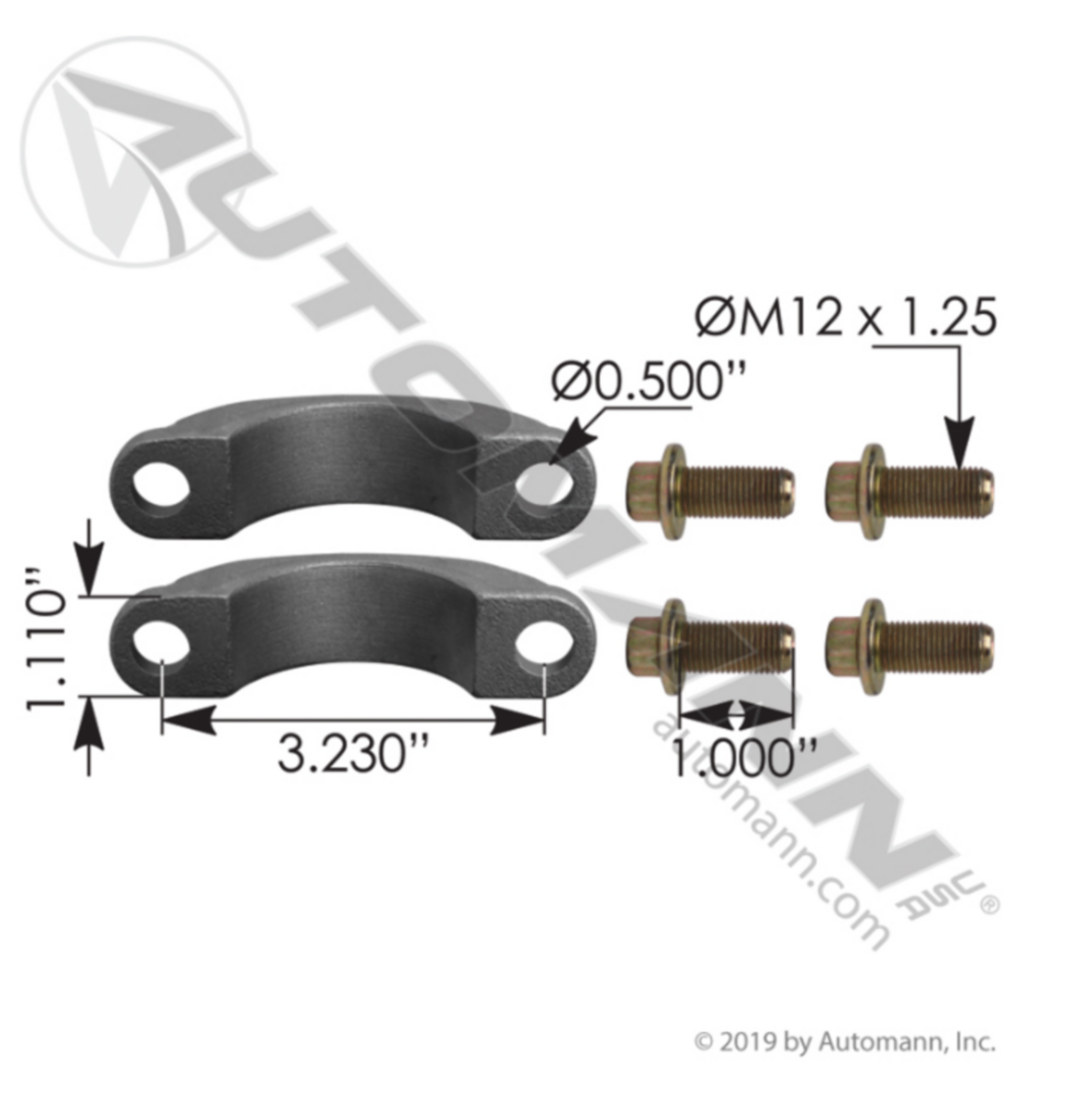 Automann Universal Joint Strap Kit for SPL170X
