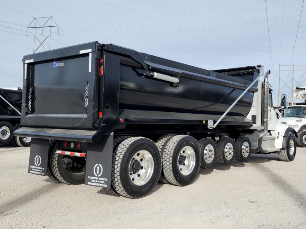 Quint Axle 18 cu yd Rear Dump Truck