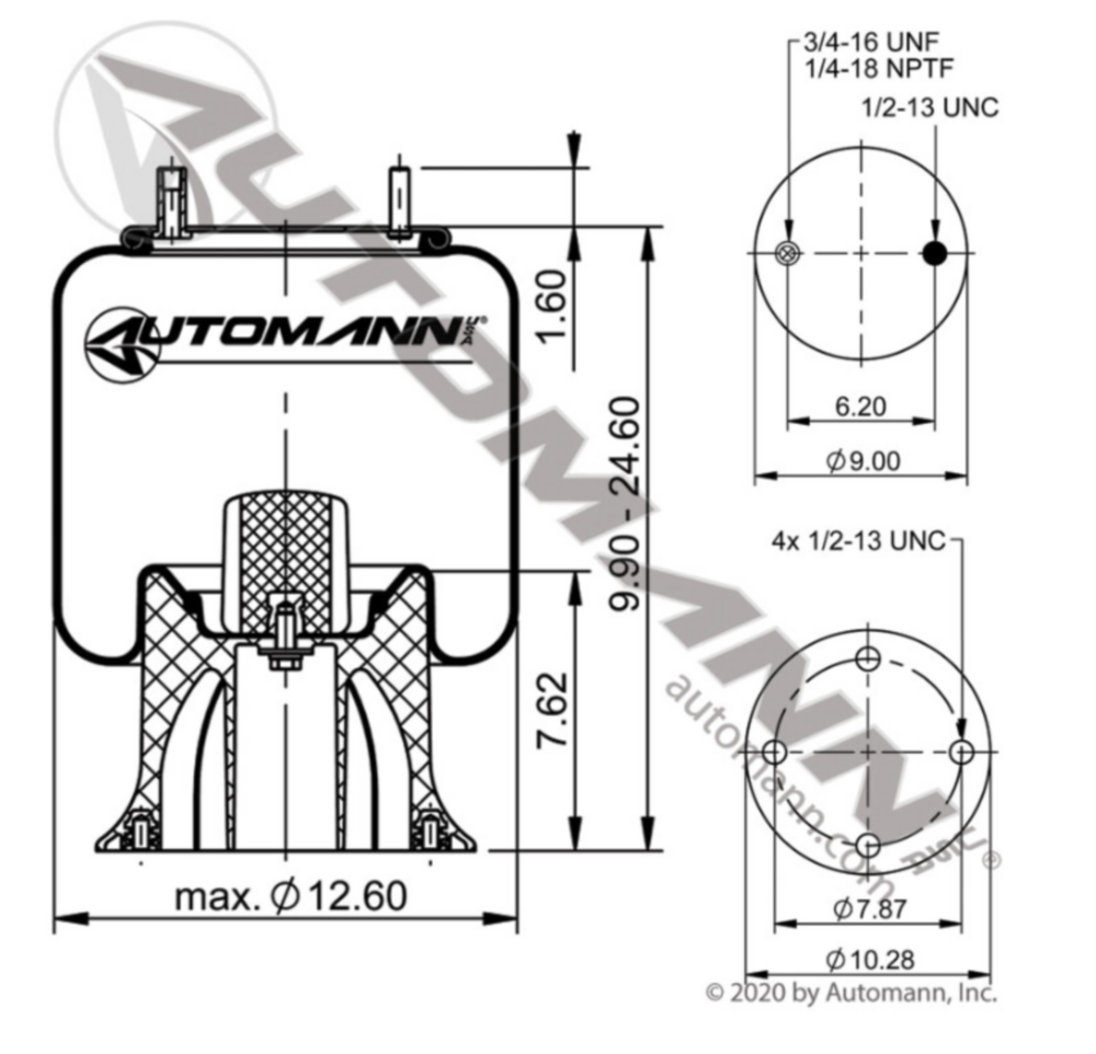 Automann Air Spring Rolling Lobe