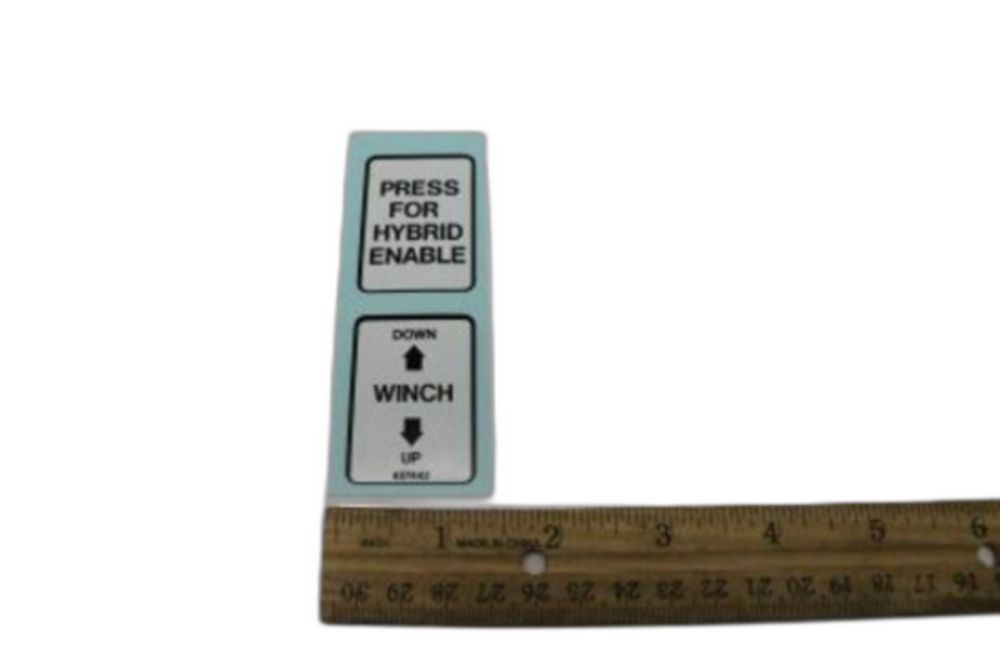 DECAL UCV WINCH