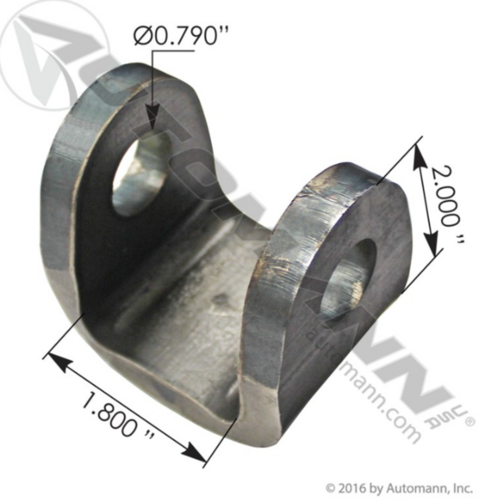 Automann Shock Clevis Hendrickson/Turner
