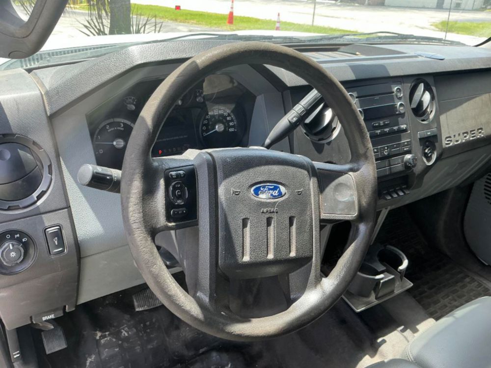 2012 Ford F-450 Crew Cab Flatbed Truck