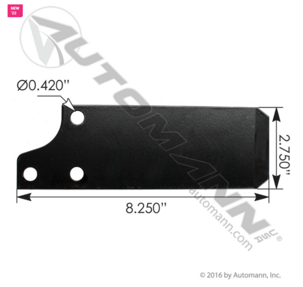 Automann Hood Spring Assist RH Freightliner