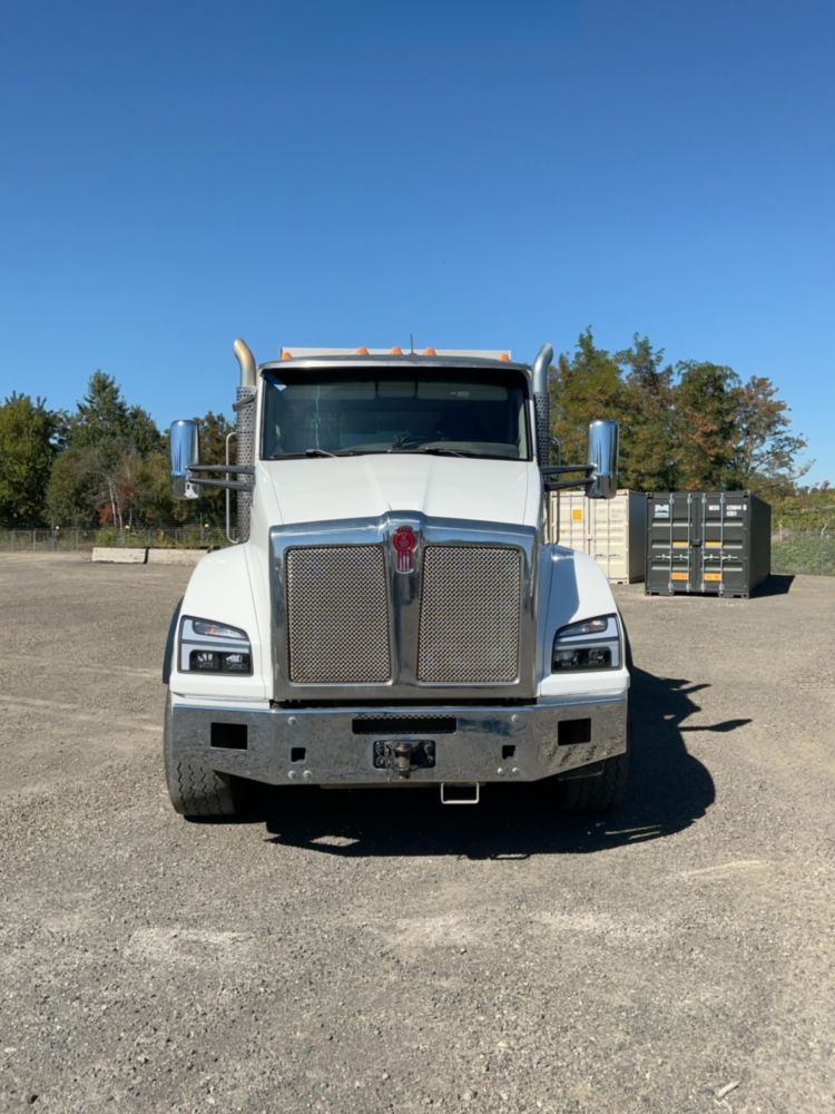2022 Kenworth T880 10x4 Schloth Downey 18 Ft. Dump Truck