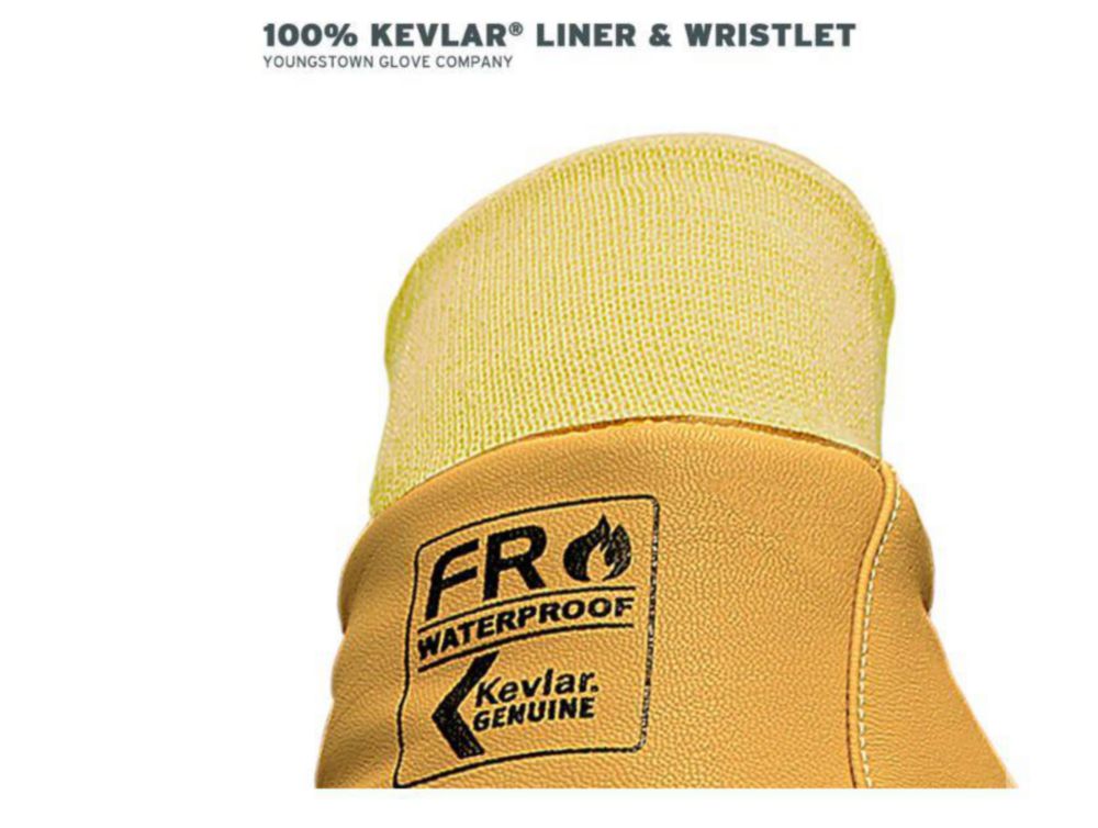 新品TRADITIONALWEATHERWEARSTORM SEALDUDLEY Youngstown FR Waterproof Ground Glove Lined w/ Kevlar