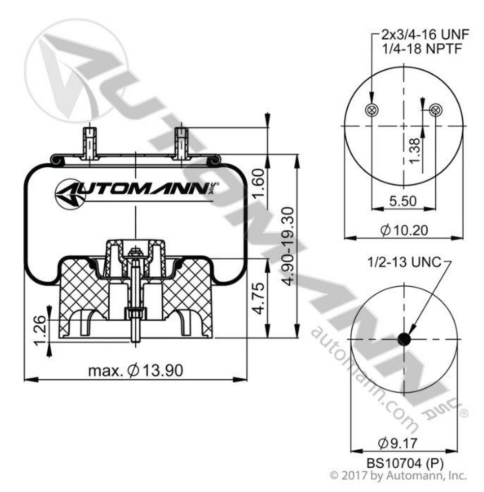 Automann Air Spring Rolling Lobe