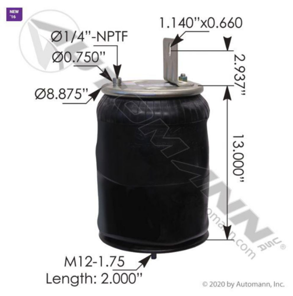 Automann Air Spring Rolling Lobe