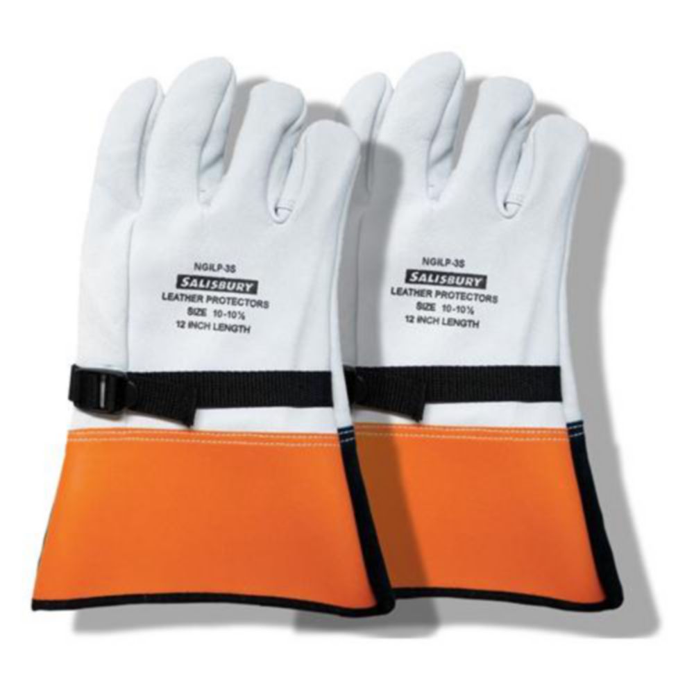Salisbury NexGen 12" Leather Protectors, w/ Adjustable Strap