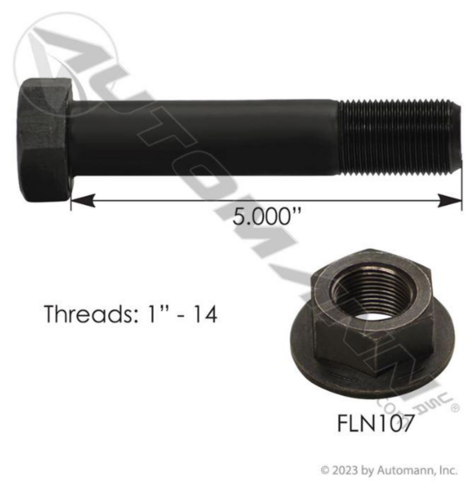 Automann Torque Arm Bolt Kit Hutch