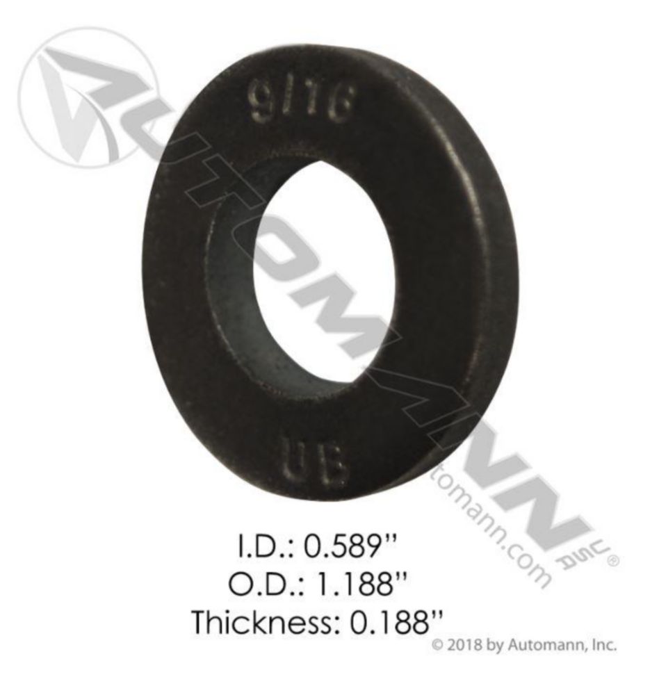 Automann U Bolt Washer 9/16in