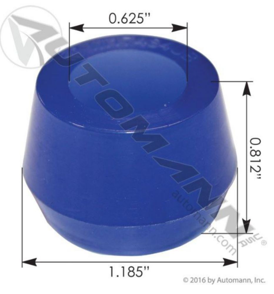 Automann Radiator Mount Bushing Poly Peterbilt