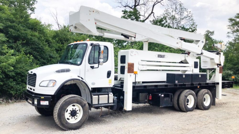 2015 Freightliner M2106 6x6 Versalift VST-7500-I-E100 Bucket Truck