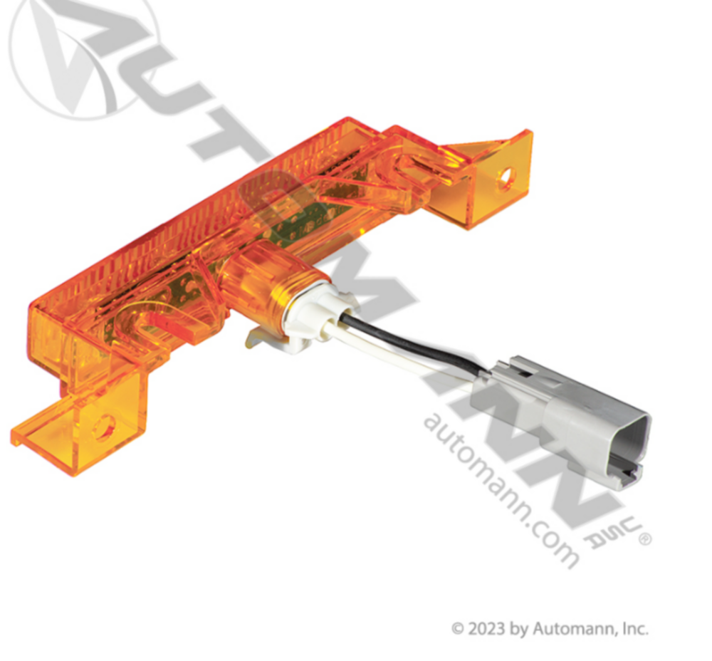 Automann Sunvisor Marker Light Amber with Harness