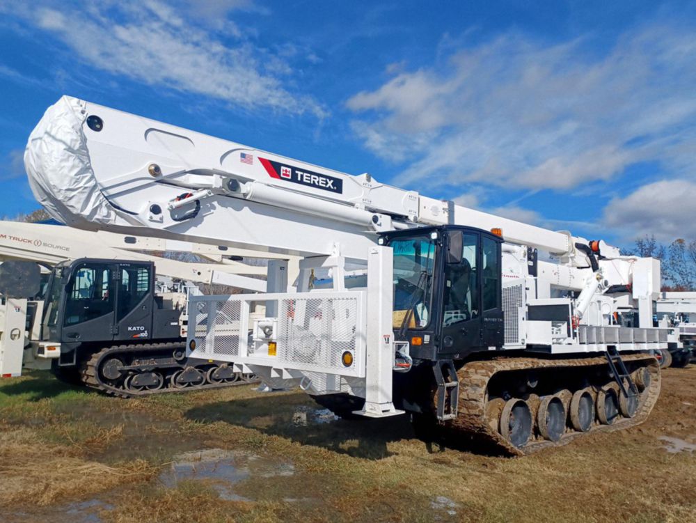 2026 Prinoth PANTHER T16 Track Terex Utilities TM125 Track Bucket Truck