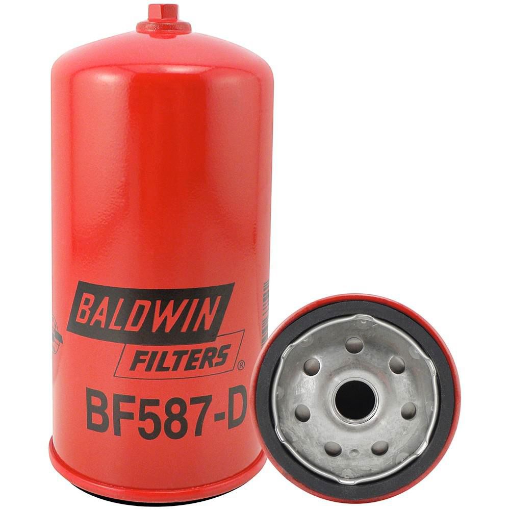 Baldwin Secondary Fuel Spin-on with Drain
