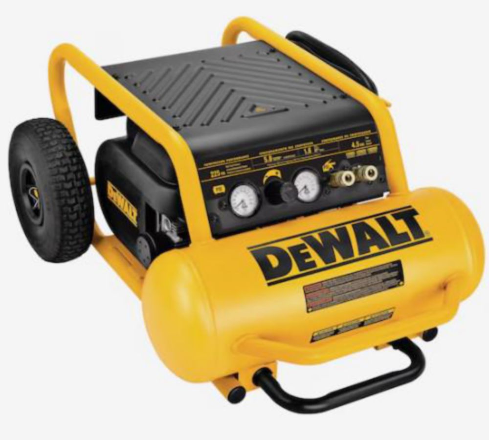 DeWalt 1.6 HP, 225 psi, 4.5 Gal. Compressor
