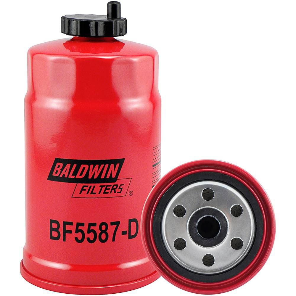 Baldwin Secondary Fuel Spin-on with Drain