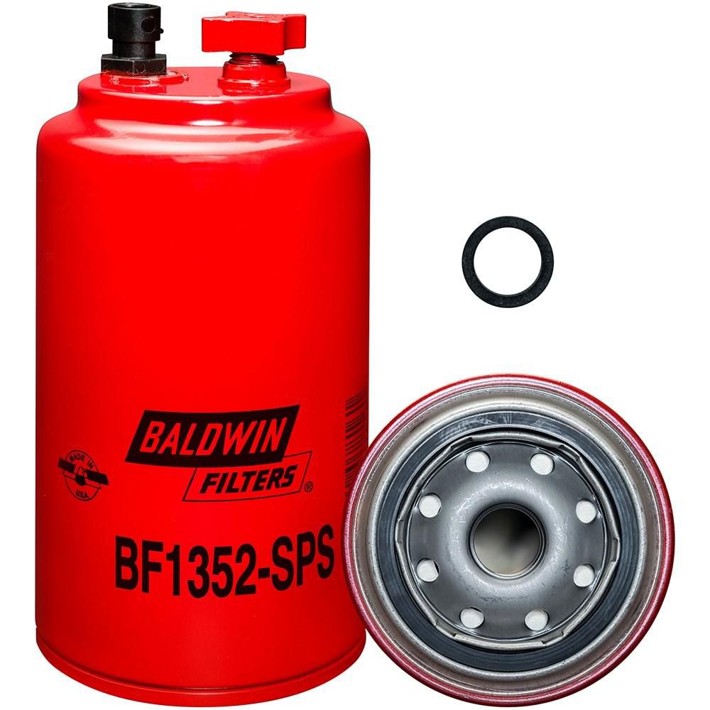 Baldwin FWS Spin-on w/Drain, S-P, Reusable Sens.