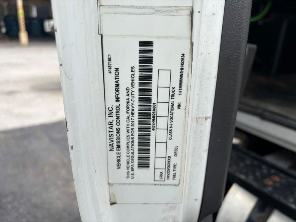 2017 Int'l 4300 Altec AA55 Material Handler Bucket Truck