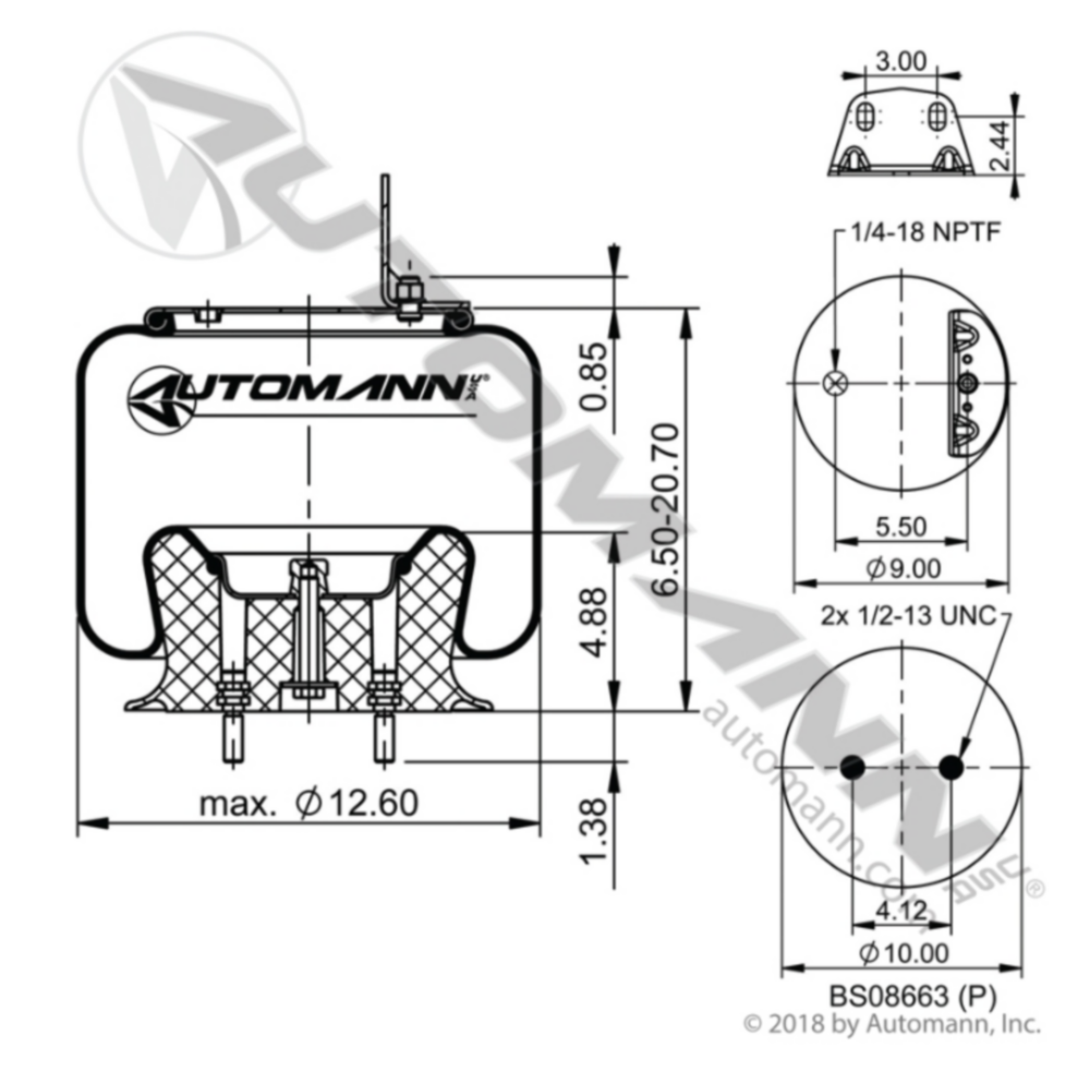 Automann Air Spring Rolling Lobe