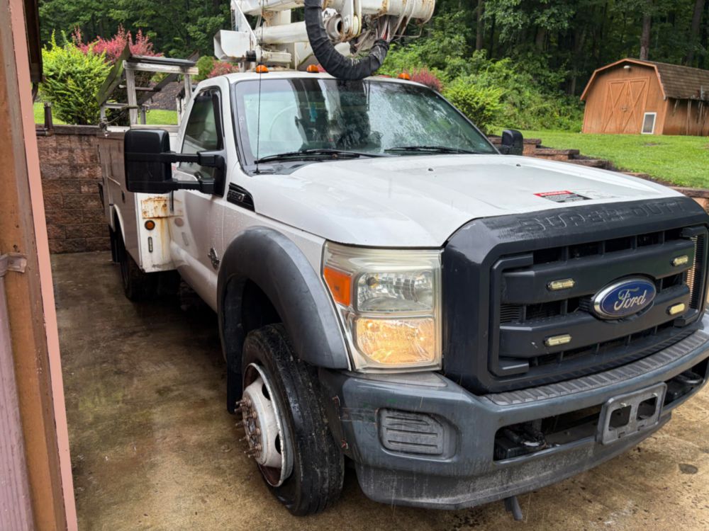 2012 Ford F-550 Powerstroke 4x2 Altec Bucket Truck