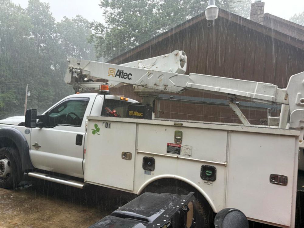 2012 Ford F-550 Powerstroke 4x2 Altec Bucket Truck