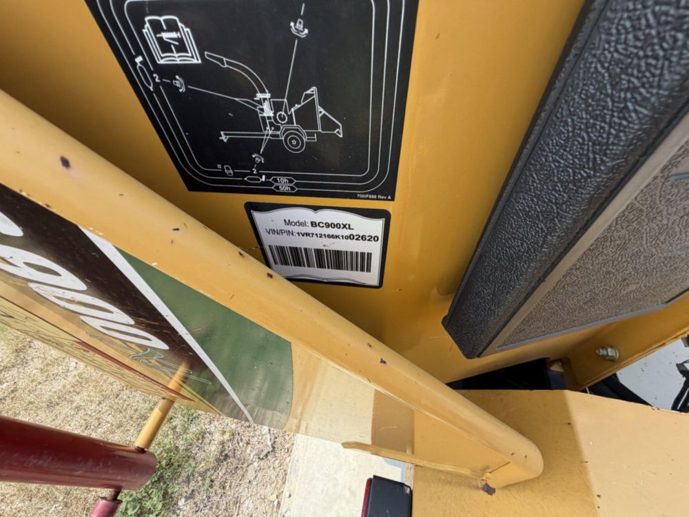 2019 Vermeer BC-900XL Brush Chipper