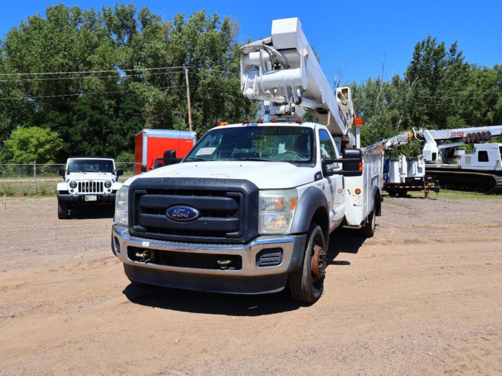 2016 Ford F-550 Terex LTM-40 Material Handler Bucket Truck