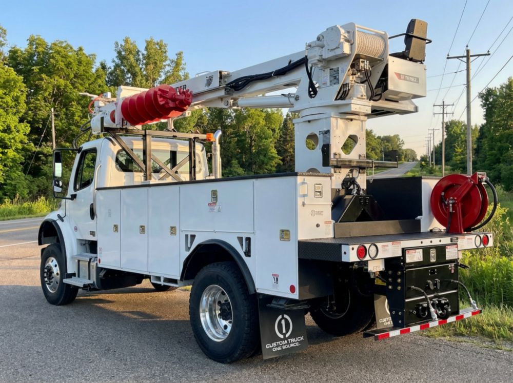 2026 Freightliner M2106 4x4 Terex Utilities Commander 4047 Digger Derrick