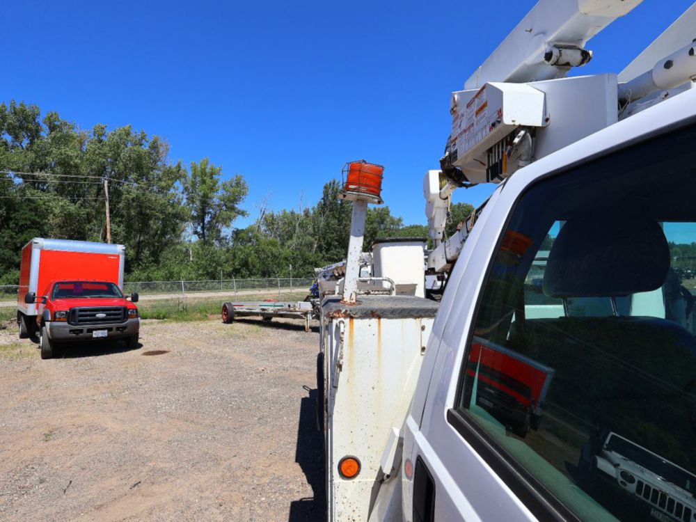 2016 Ford F-550 Terex LTM-40 Material Handler Bucket Truck