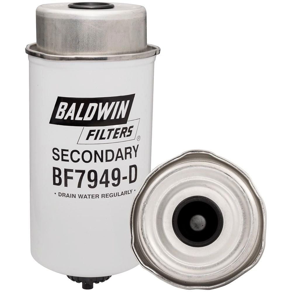 Baldwin Secondary Fuel/Water Separator Element with Removable Drain
