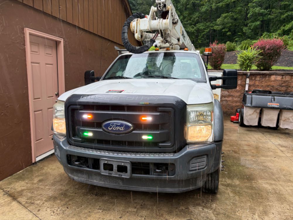 2012 Ford F-550 Powerstroke 4x2 Altec Bucket Truck
