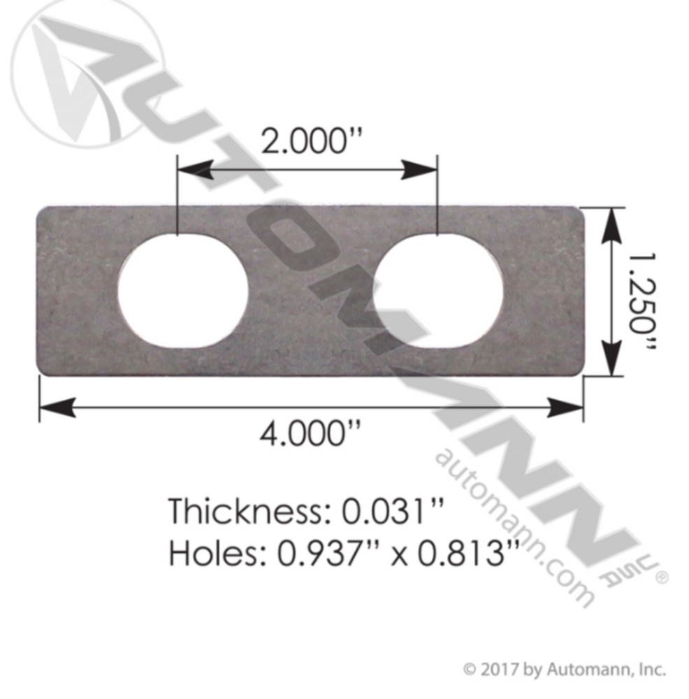 Automann Eye Shim 1/32in Peterbilt