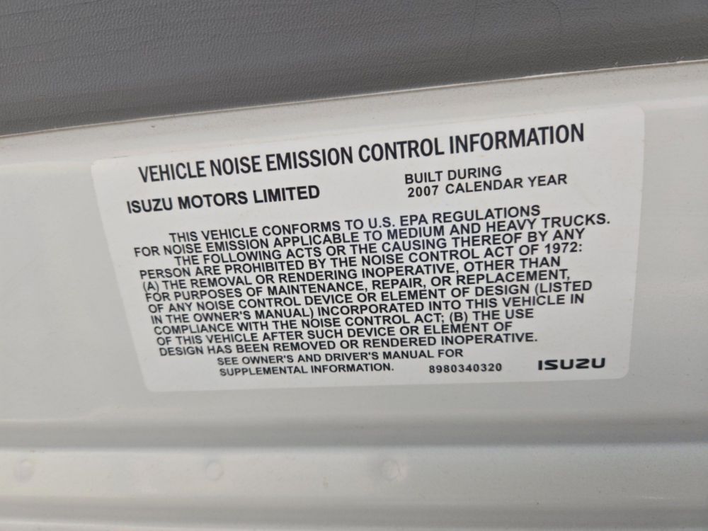 2007  GMC W-3500 Box Truck