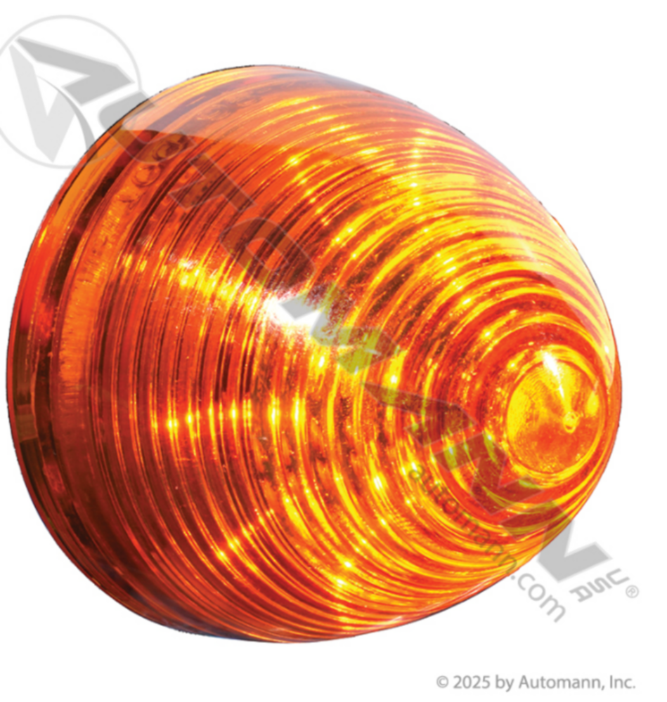 Automann Marker Light LED 2in Beehive Amber