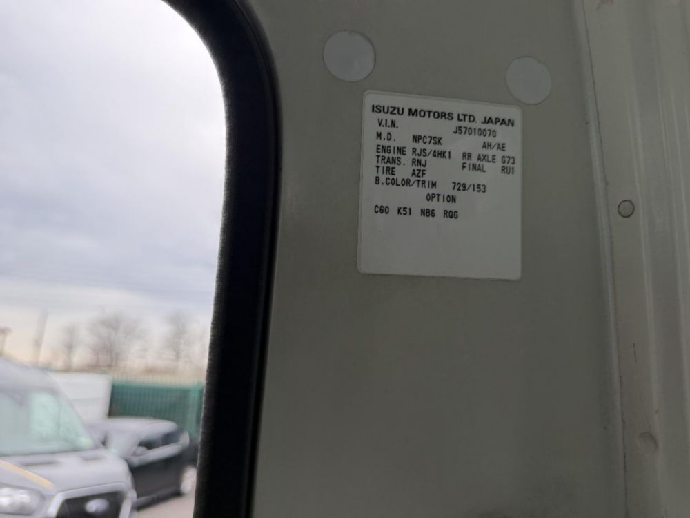 2005 Isuzu NPR Diesel Box Truck