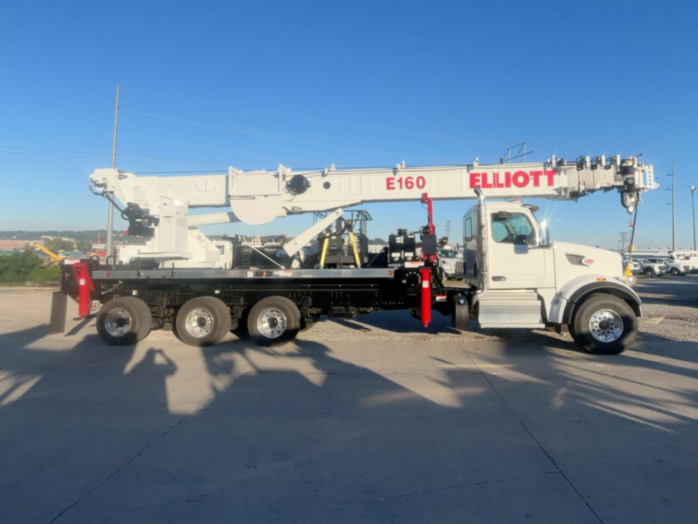 2026 Peterbilt 567 8x6 Elliott E160R E-Line Aerial Truck