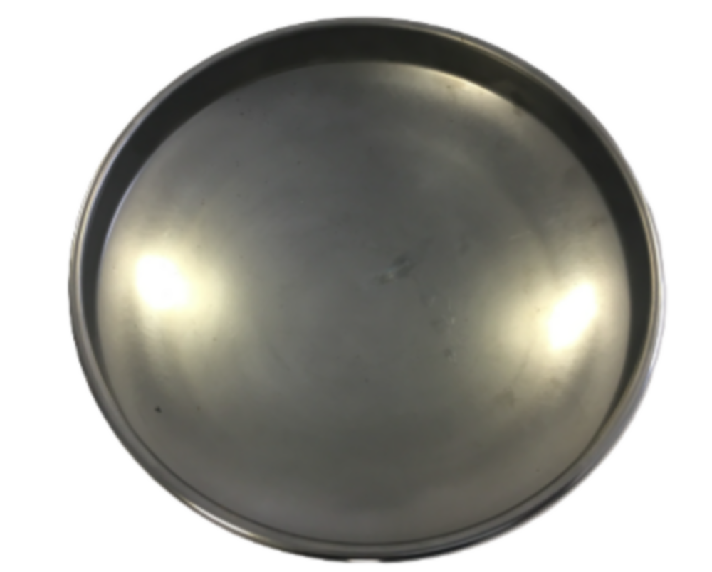Automann Rear Hub Cap 8-1/2in Axle Chrome