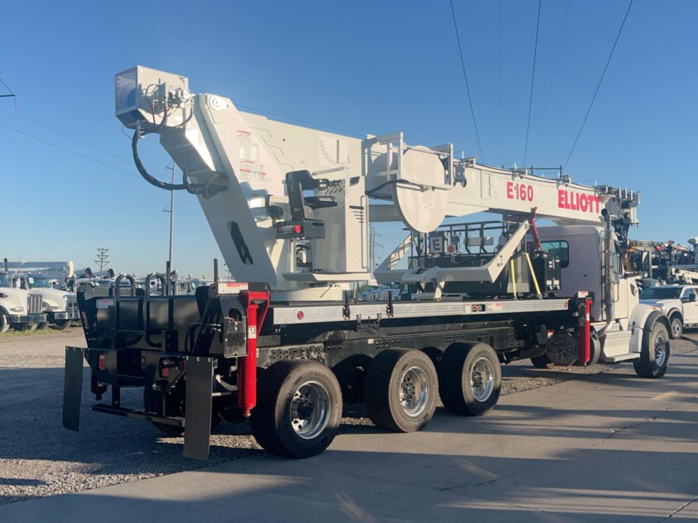 2026 Peterbilt 567 8x6 Elliott E160R E-Line Aerial Truck