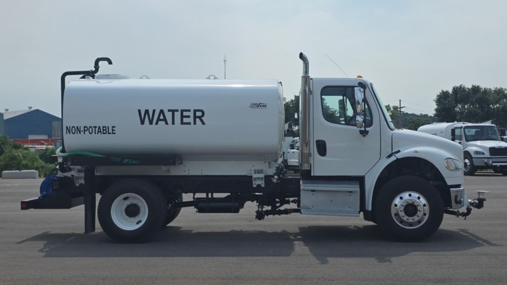 2019 Freightliner M2106 4x2 With A New Load King 2500 Gallon Water Tank