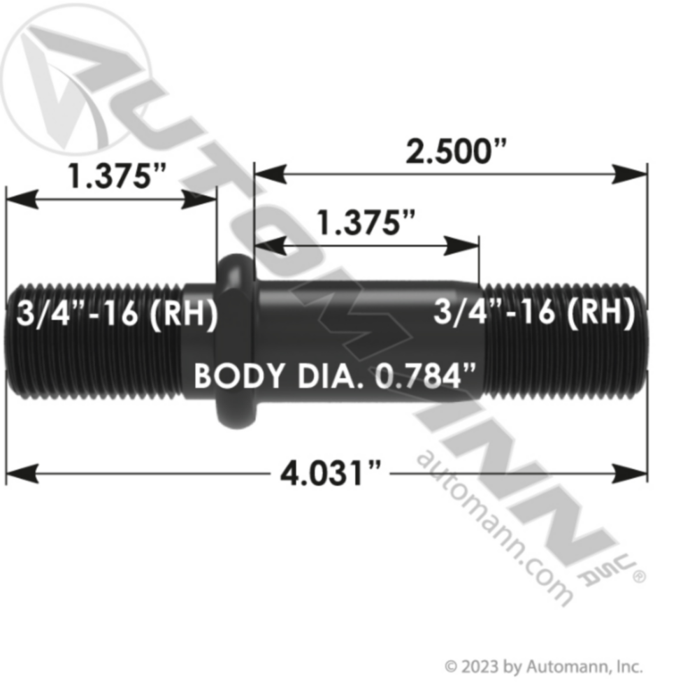 Automann Double Ended Stud