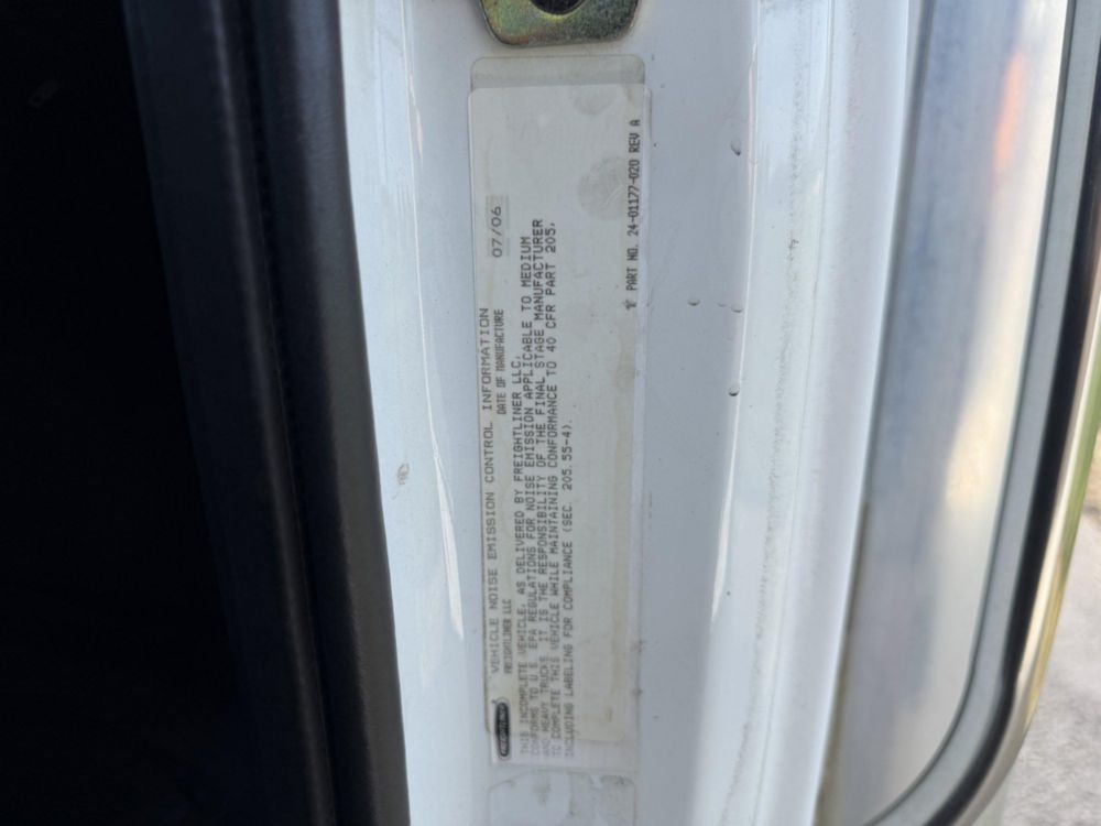 2007 Freightliner M2 Under CDL Box Truck