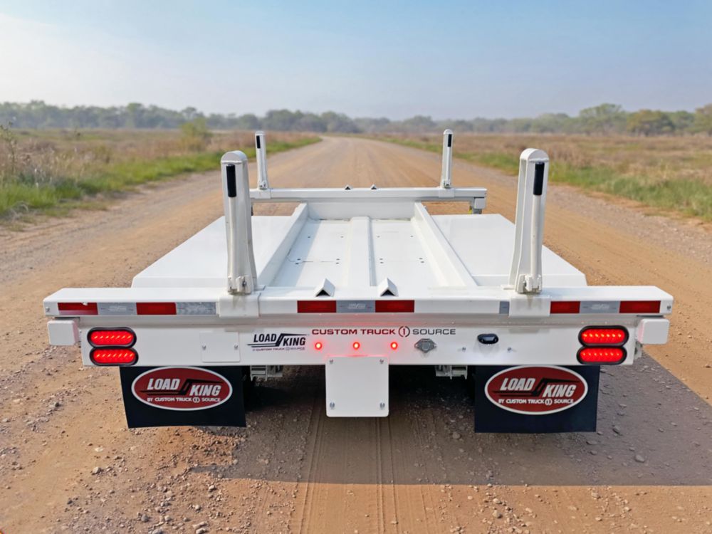 19,500 lbs 40' (Extended) Material Box Pole Trailer