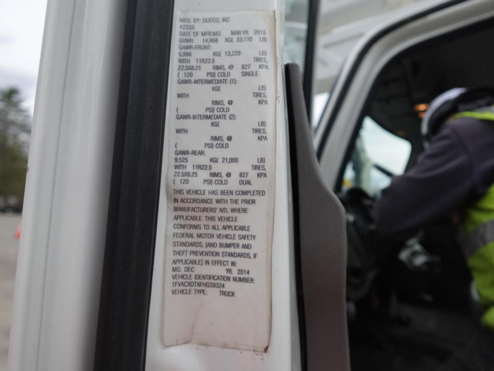 2015 Freightliner M2 Terex HRX-55 Material Handler Bucket Truck