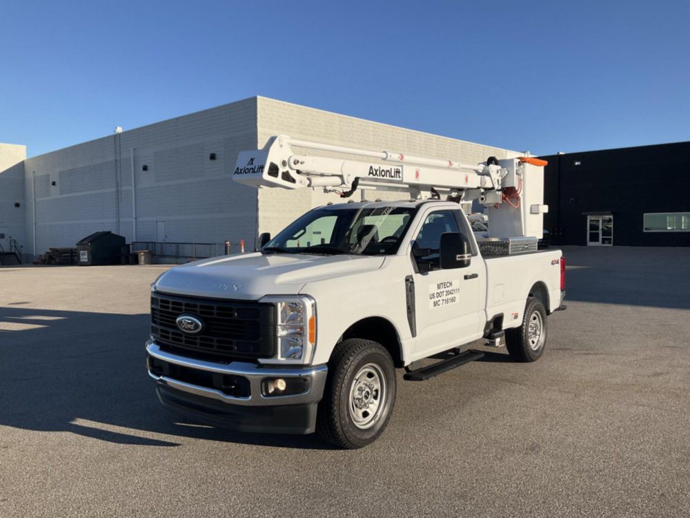 New 2023 Ford F-350 4x4 Axion Lift UR3410i Bucket Truck