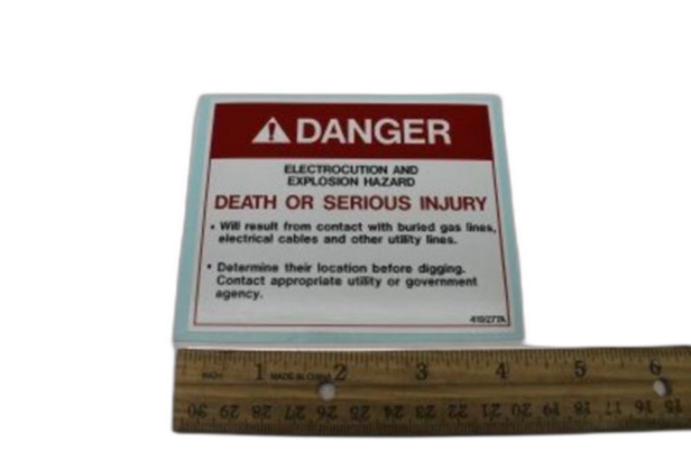 DECAL ELECTROCUTION AND EXPLOS