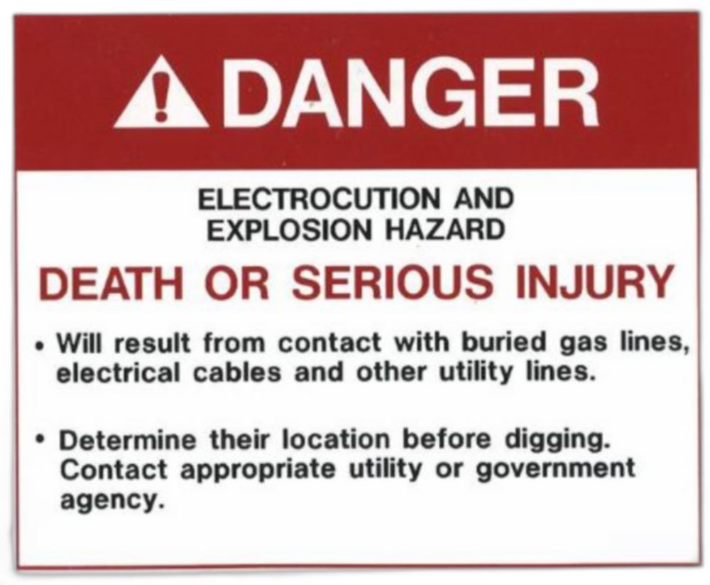 DECAL ELECTROCUTION AND EXPLOS